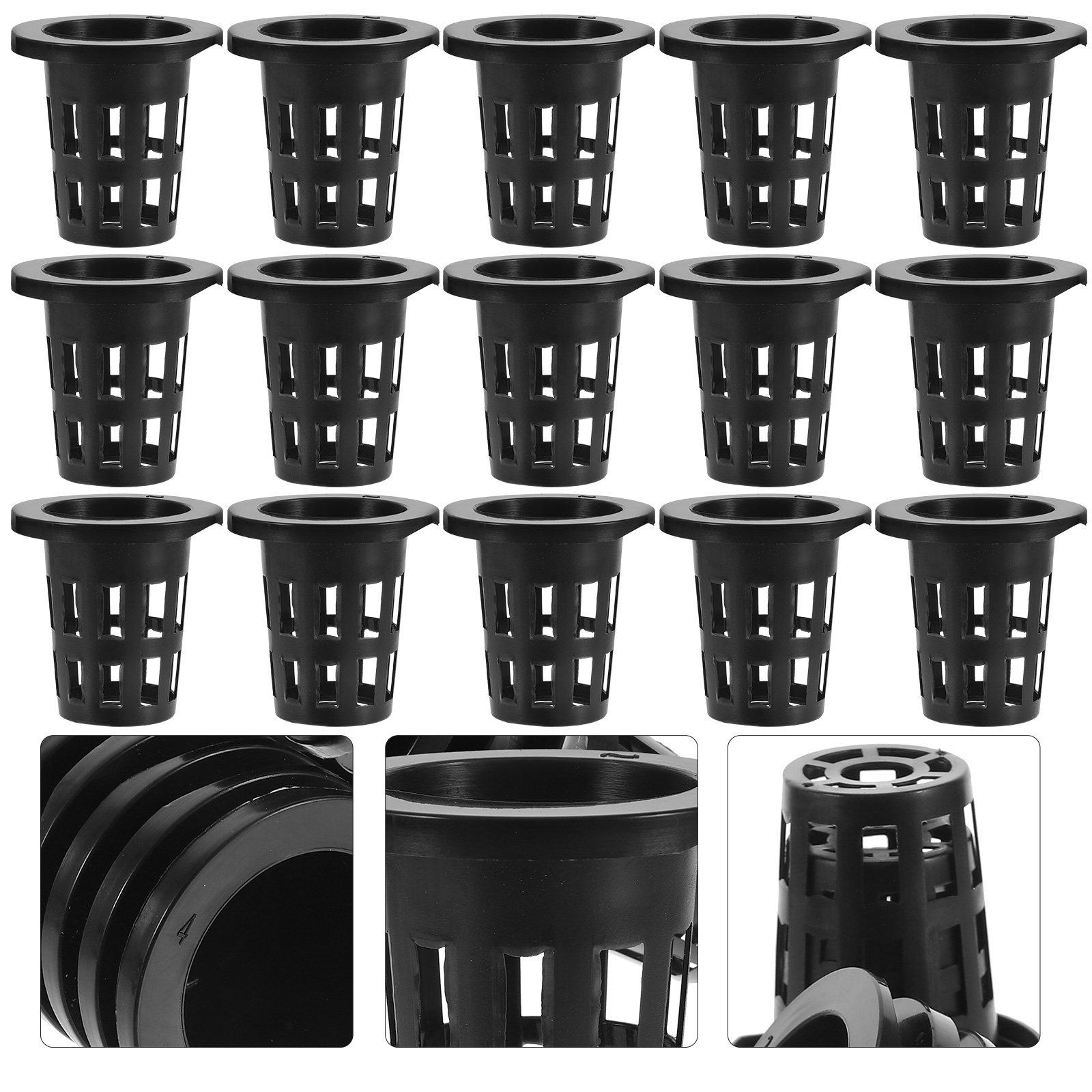 Gardening Tools Vegetables - 50 Buah Keranjang Tanam Plastik, Pot