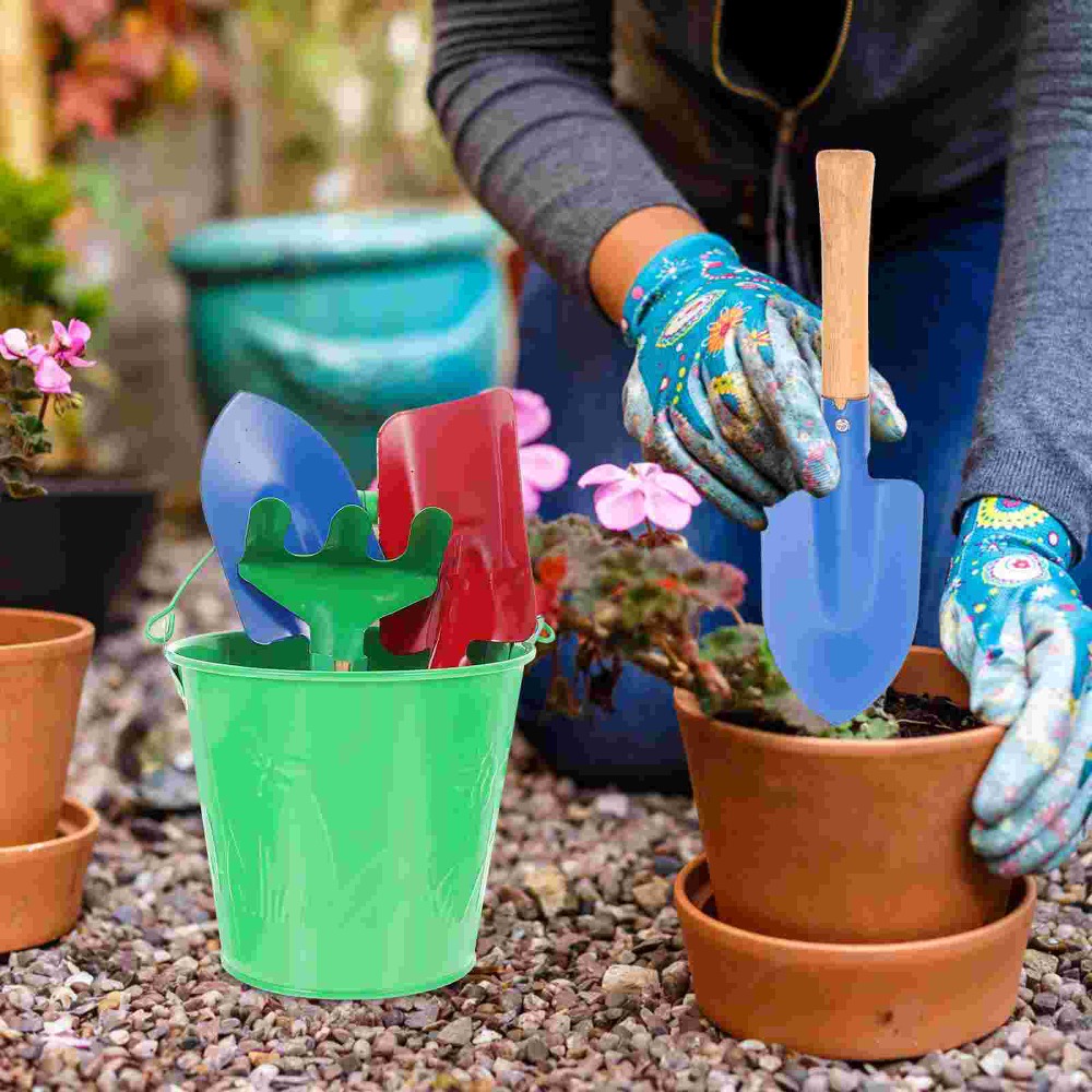 Spade Digging Fork - Alat Berkebun: Sekop dengan Gagang Kayu,