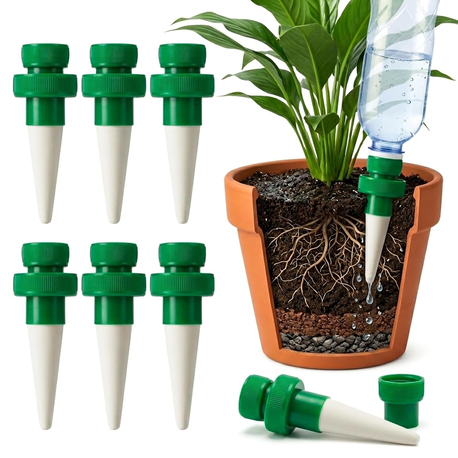 Paku Penyiram Tanaman Terakota - Automatic Plant Waterer ulasan dan harga